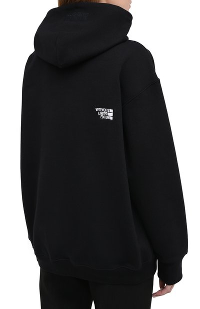 Хлопковое худи VETEMENTS, арт. UE51TR730B 1604/W, фото 4