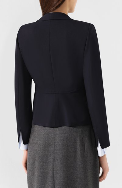 Жакет и з смеси вискозы и шерсти EMPORIO ARMANI, арт. 4NG23T/42009, фото 4