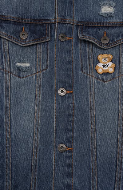 Джинсовая куртка MOSCHINO, арт. HUS057/L0E35/10-14, фото 3