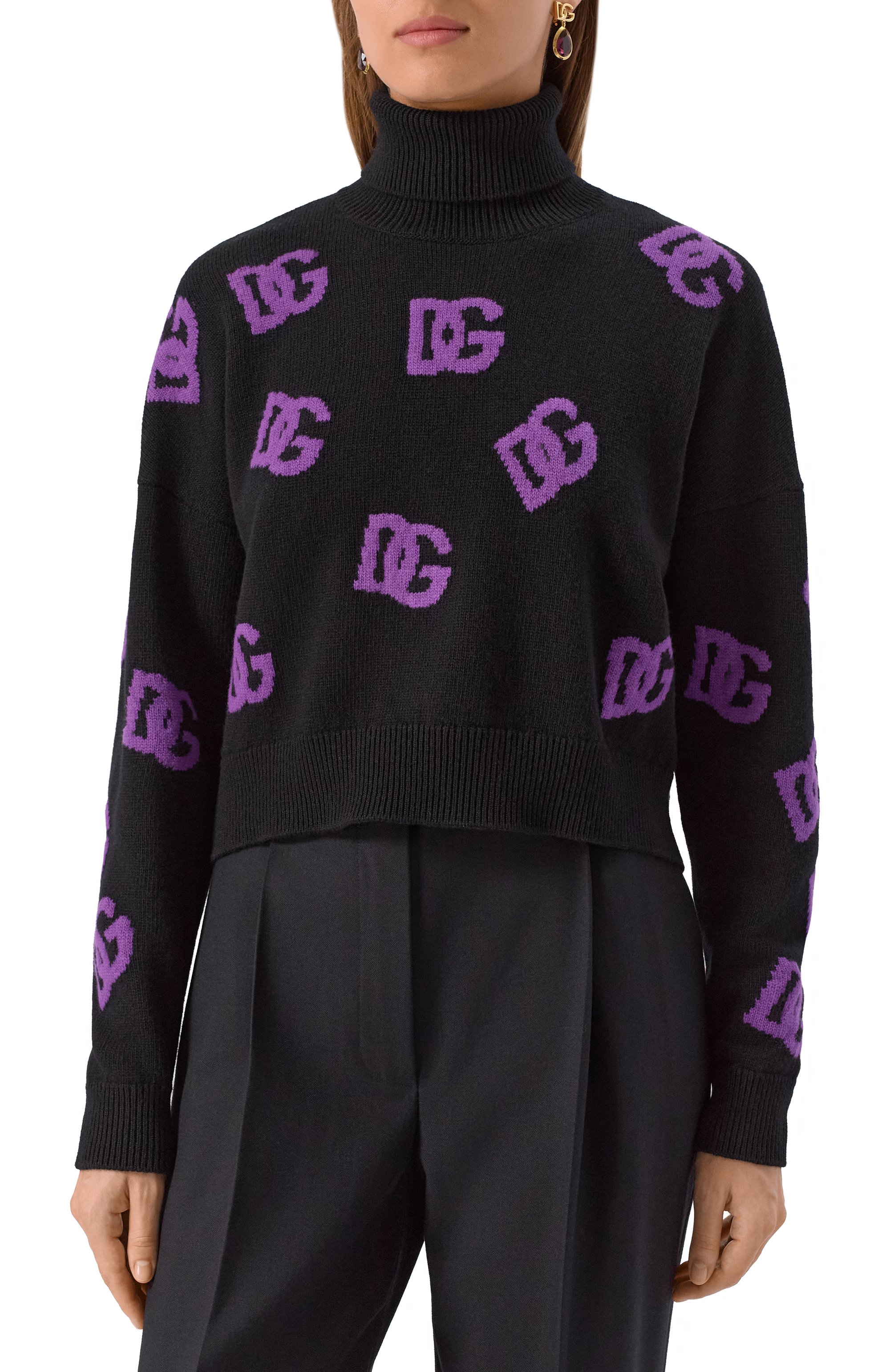 Шерстяной свитер DOLCE & GABBANA, арт. FXW04T/JCVYX, фото 3