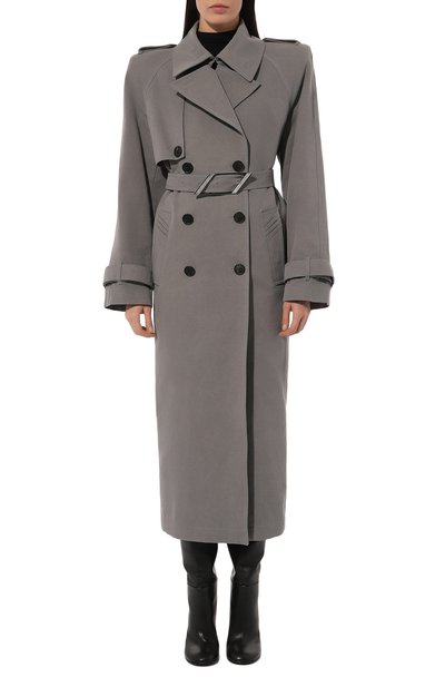 Хлопковый тренч THE ATTICO, арт. 247WCC68, фото 3