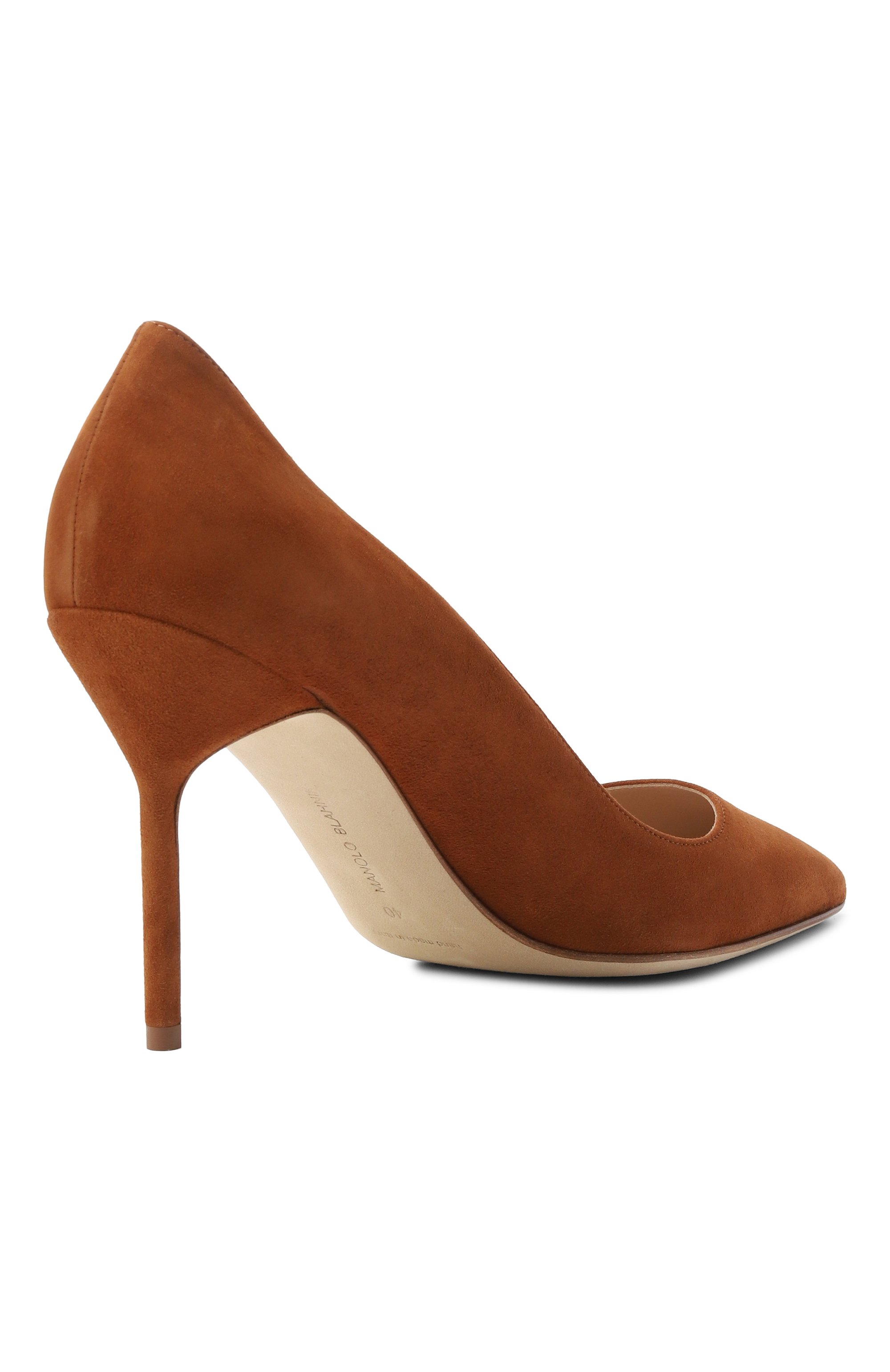 Замшевые туфли bb 90 MANOLO BLAHNIK, арт. 9XX-0416/SUE, фото 5