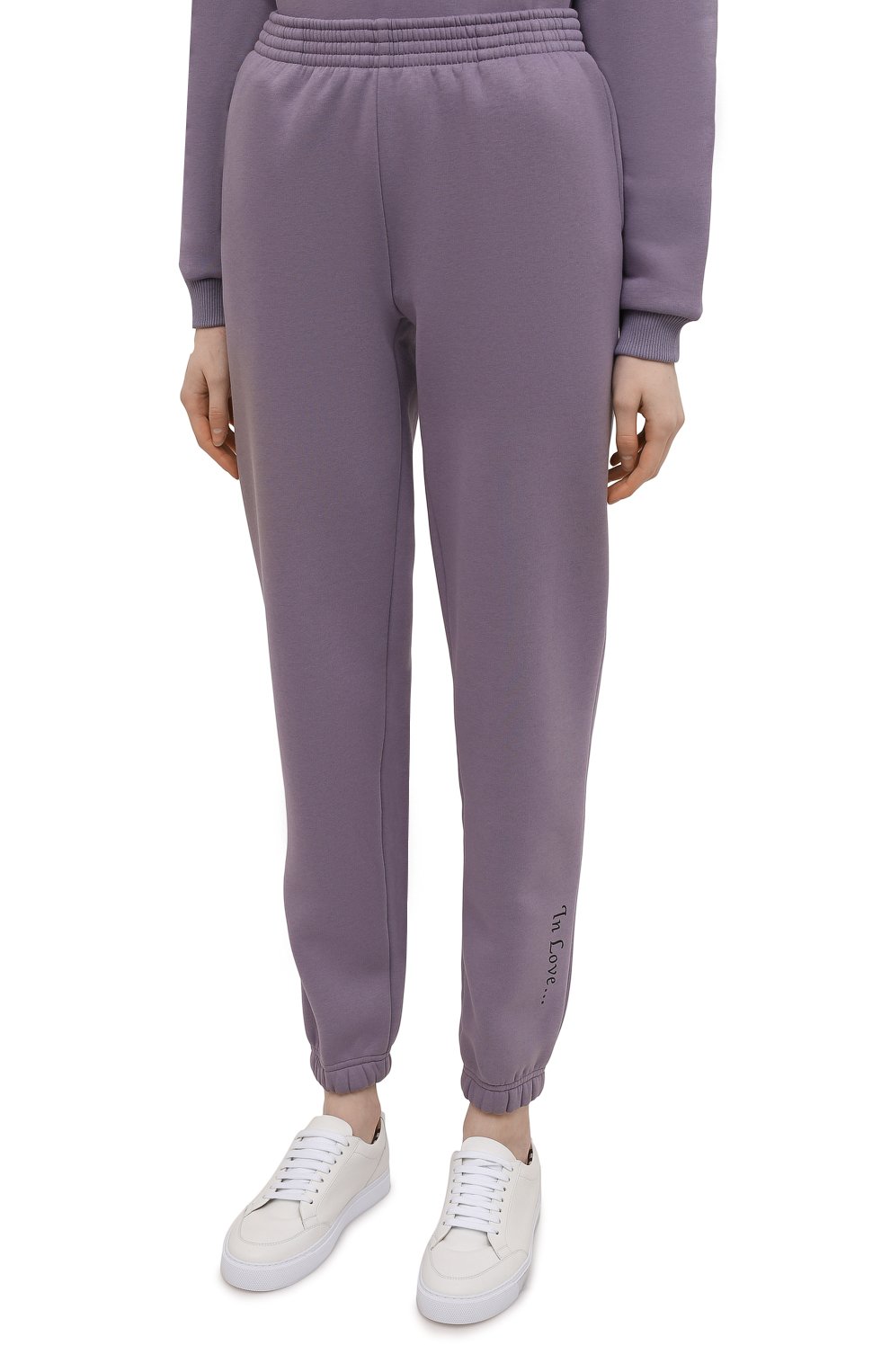 Хлопковый костюм SEVEN LAB сиреневого цвета по цене 17430 руб., арт. HPW-IL dark lavender, фото 4 Хлопковый костюм SEVEN LAB, арт. HPW-IL dark lavender, фото 4