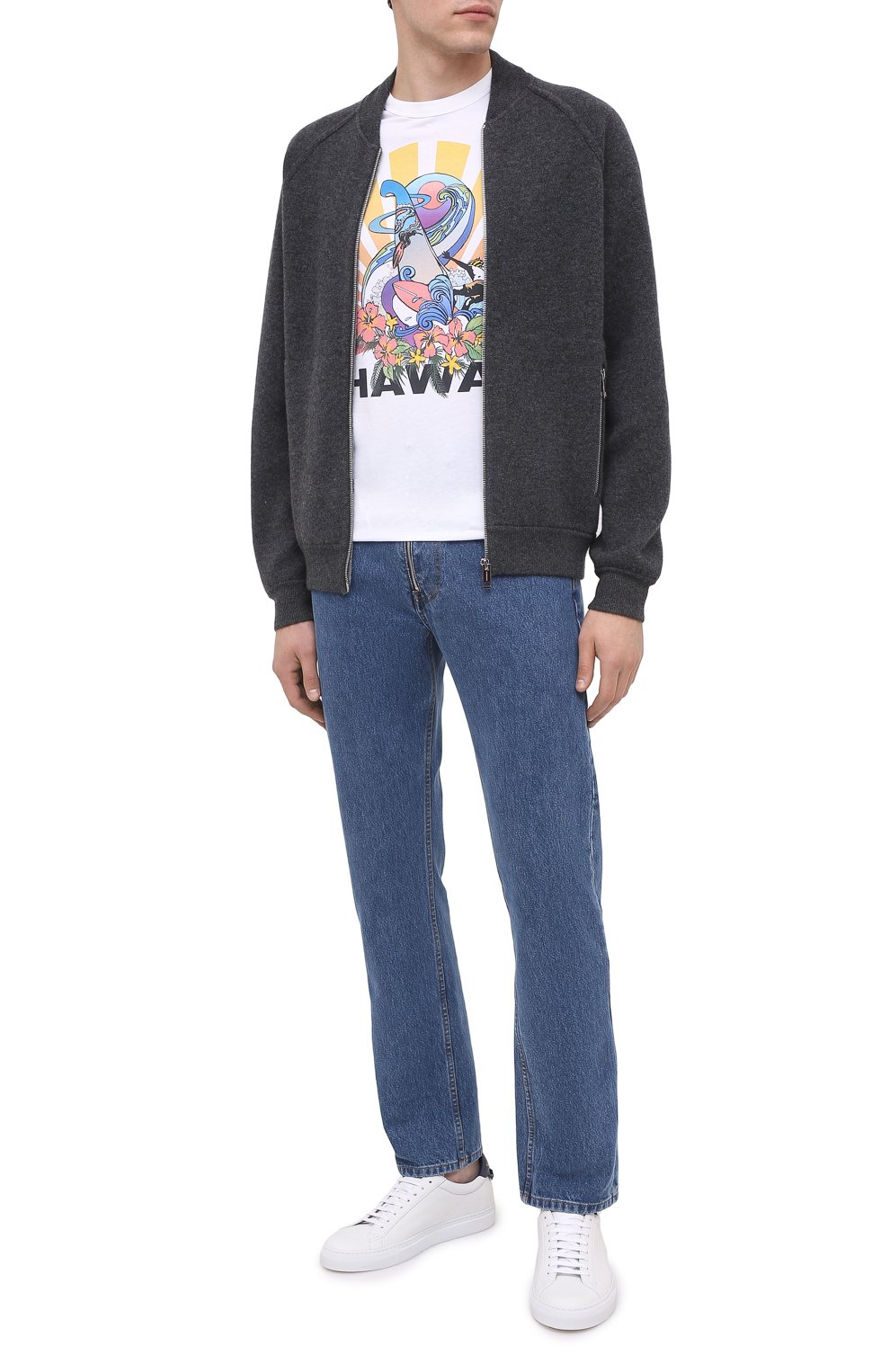 Кардиган из шерсти и кашемира BURBERRY серого цвета по цене 149500 руб., арт. 8033532, фото 2 Кардиган из шерсти и кашемира BURBERRY, арт. 8033532, фото 2