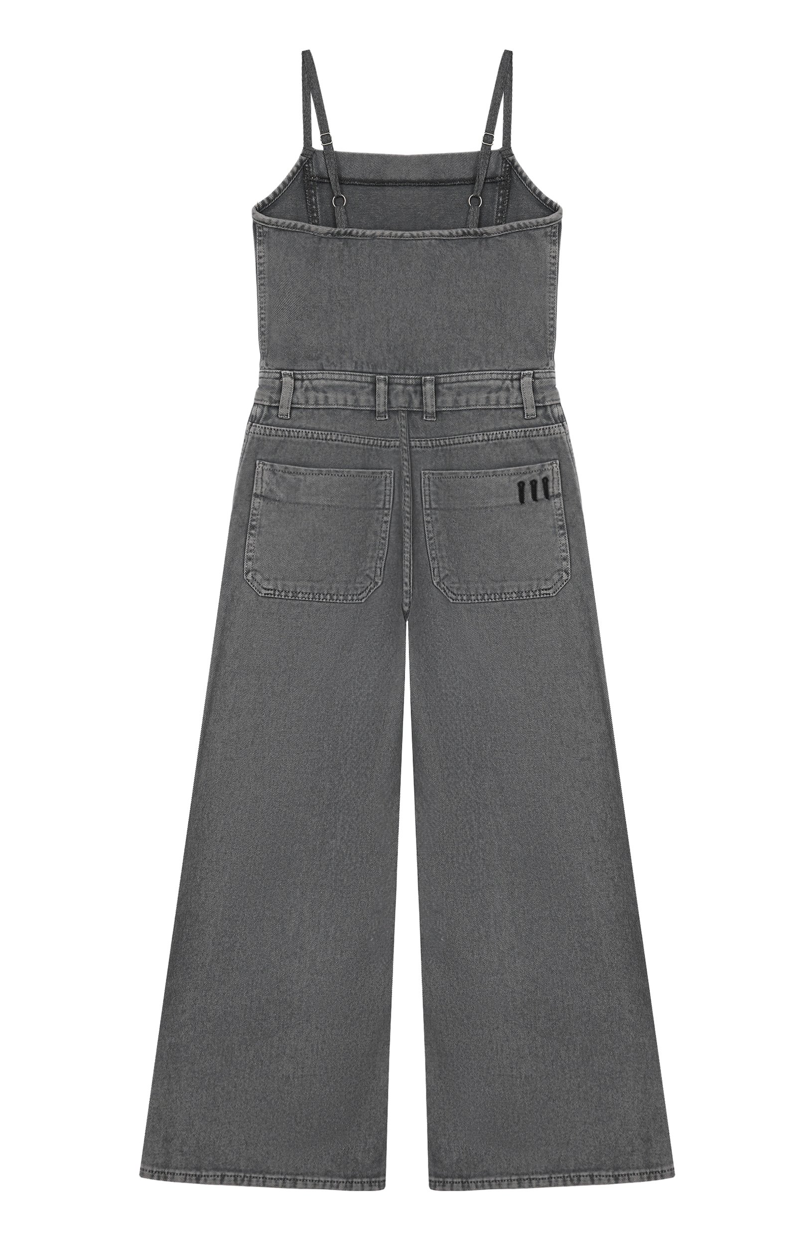Джинсовый комбинезон DIESEL серого цвета по цене 21800 руб., арт. J02926/KXBUP, фото 2 Джинсовый комбинезон DIESEL, арт. J02926/KXBUP, фото 2