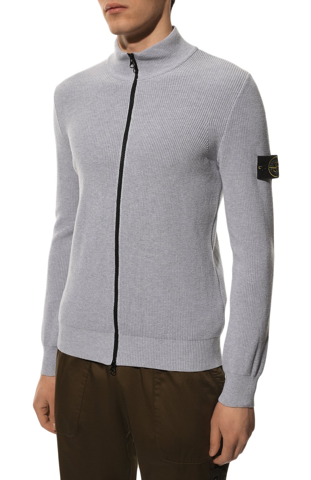 Хлопковый кардиган STONE ISLAND, арт. 7615551D8, фото 3