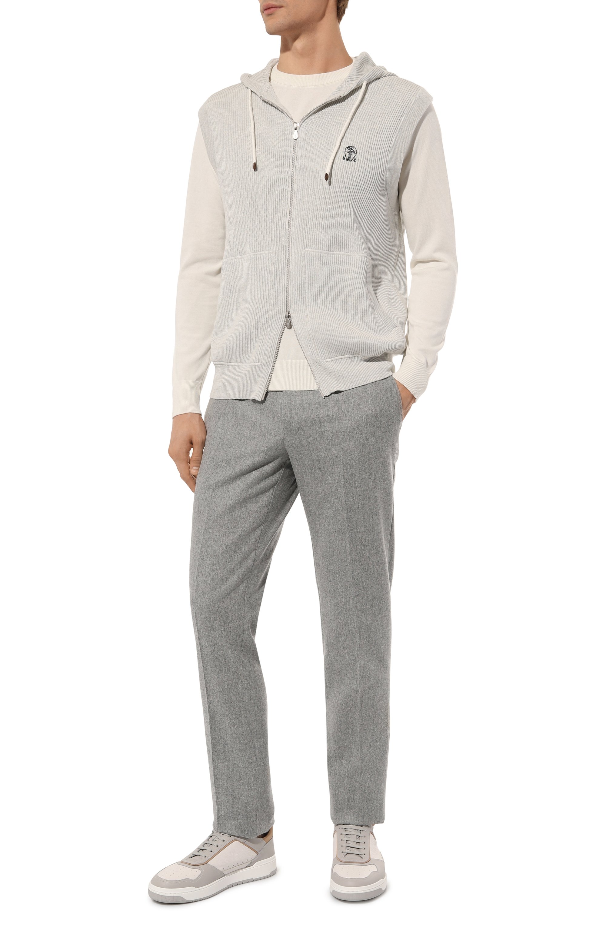 Хлопковый жилет BRUNELLO CUCINELLI, арт. M2920B2308, фото 2