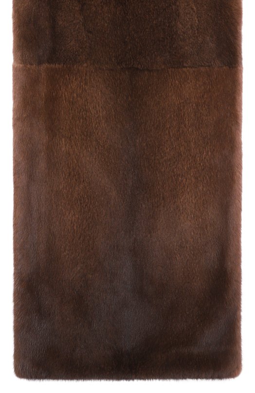 Меховой шарф из норки Giulia Gurman SHDB Коричневый  SHDB Фото 4