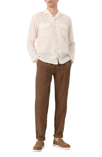 Льняные брюки FEDELI, арт. 8UED0806, фото 2