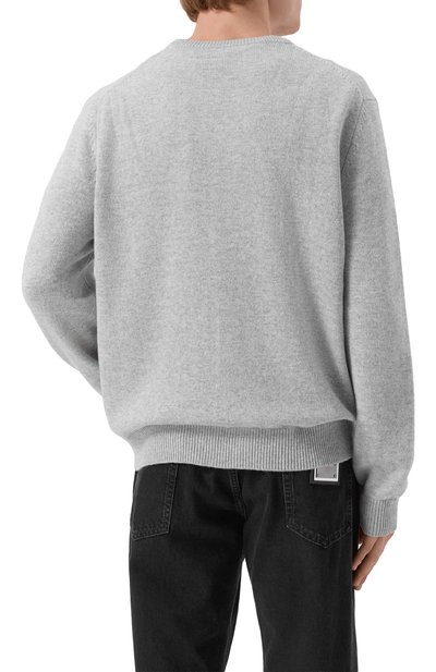 Джемпер из шерсти и кашемира VAN LAACK серого цвета по цене 59950 руб., арт. VL-SIND0-F/S00349, фото 4 Джемпер из шерсти и кашемира VAN LAACK, арт. VL-SIND0-F/S00349, фото 4