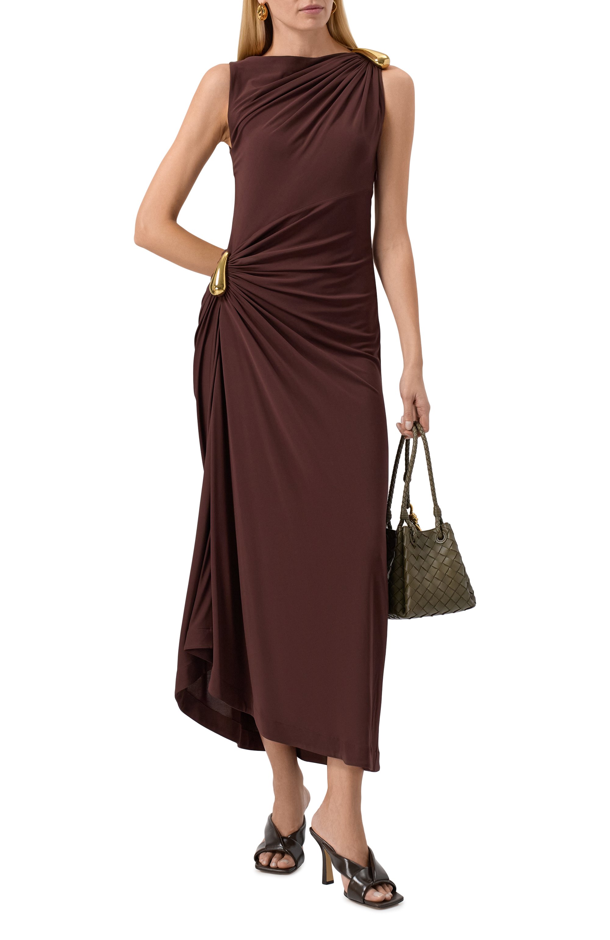 Кожаные мюли riva BOTTEGA VENETA, арт. 827612/V3H90, фото 2