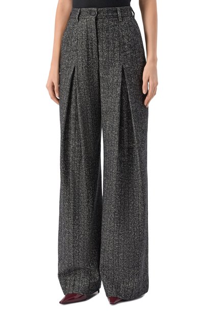 Шерстяные брюки DOLCE & GABBANA, арт. FTDC7T/FRZAN, фото 3