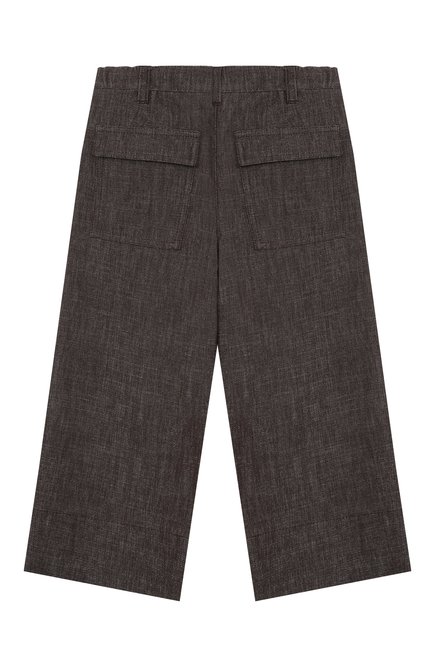 Брюки из хлопка и вискозы BRUNELLO CUCINELLI, арт. BB148P651A