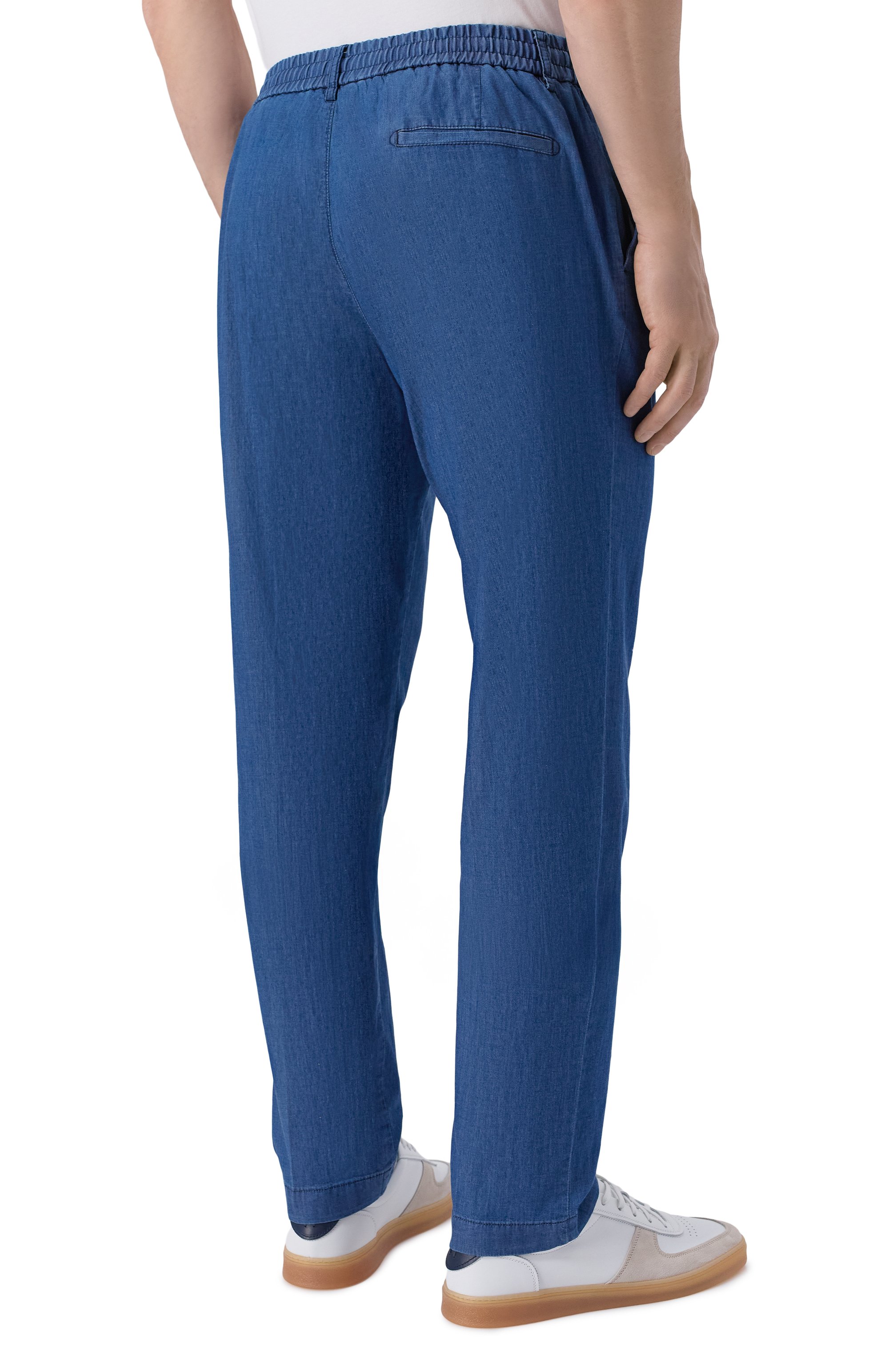 Хлопковые брюки BERWICH, арт. SPIAGGIA 1P-GD/AL1717X, фото 4