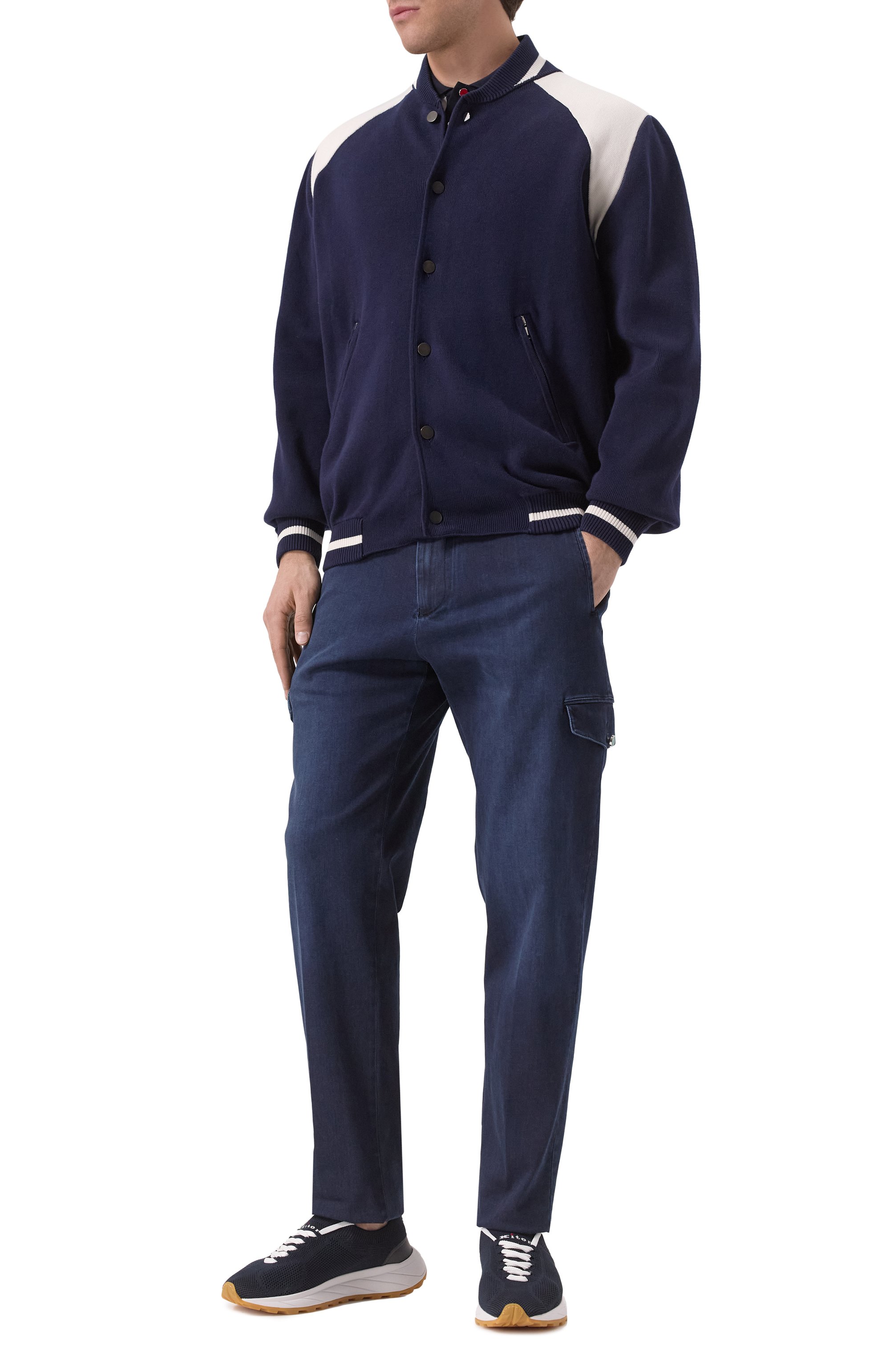 Хлопковые брюки KITON, арт. UPLACTK0619F03, фото 2