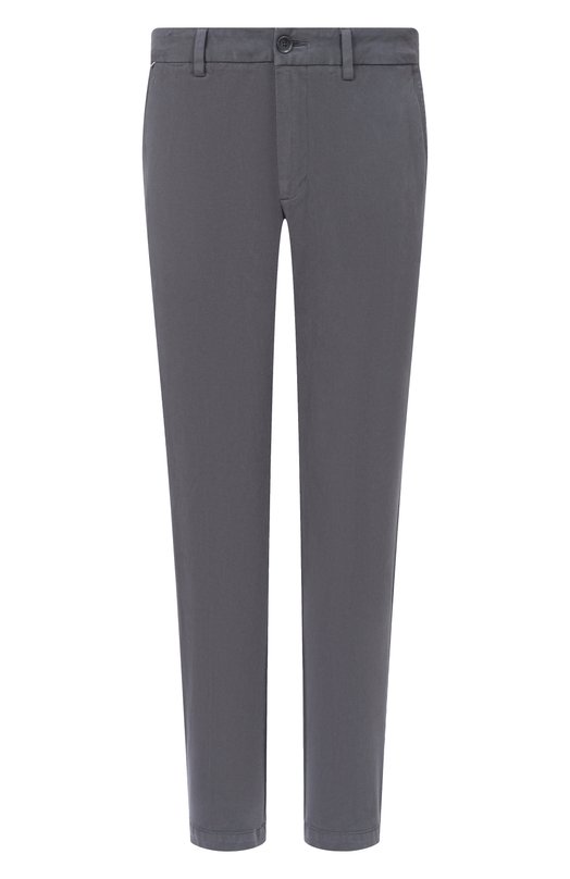 Хлопковые брюки BOSS 50543312 Серый 50543312