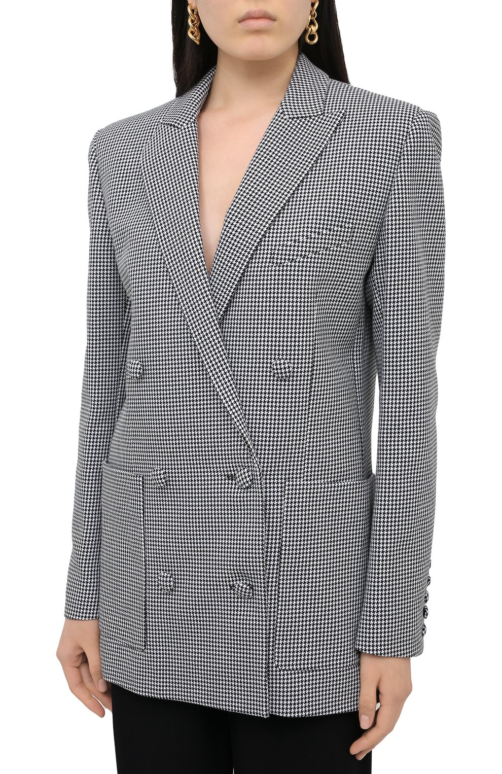 Хлопковый жакет BALMAIN, арт. UF17318/C245, фото 4