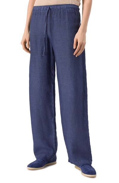 Льняные брюки 120% LINO, арт. 32ALIW2145/0000115, фото 3