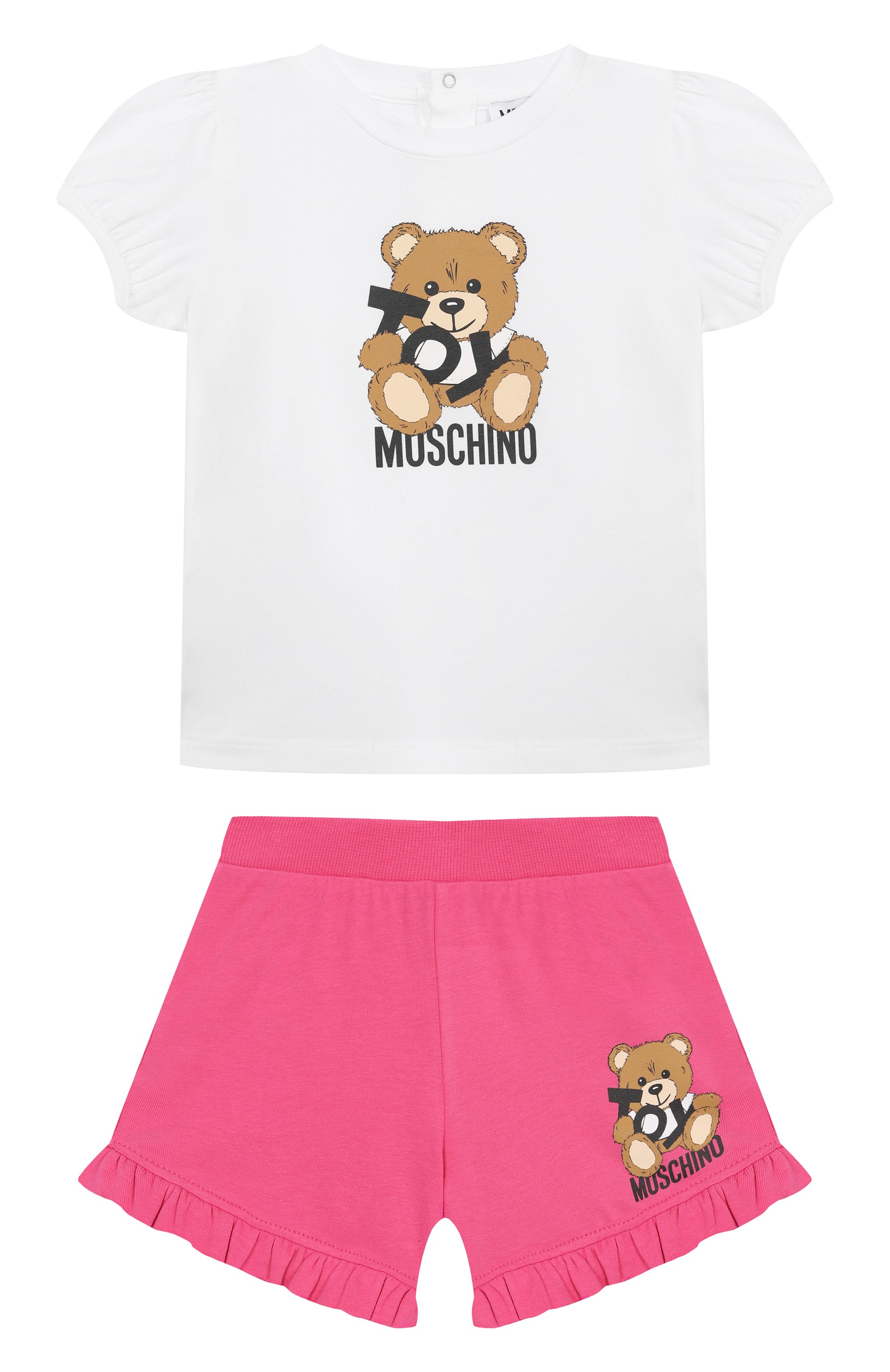 Комплект из футболки и шорт MOSCHINO, арт. MAG010/LBA00, фото 1