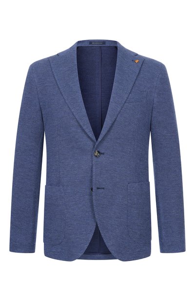 Мужской пиджак из шерсти и хлопка SARTORIA LATORRE, арт. JD74/JJ177