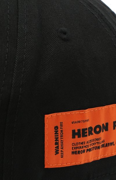 Хлопковая бейсболка HERON PRESTON, арт. HWLB003E20FAB0031040, фото 3