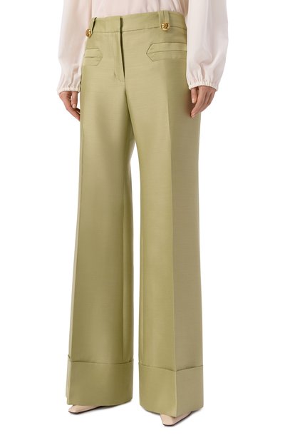 Брюки из шерсти и шелка ZIMMERMANN, арт. 7006PC261, фото 3