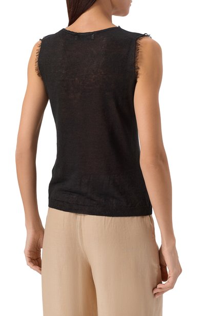 Льняной топ GRAN SASSO, арт. 57248/24848, фото 4