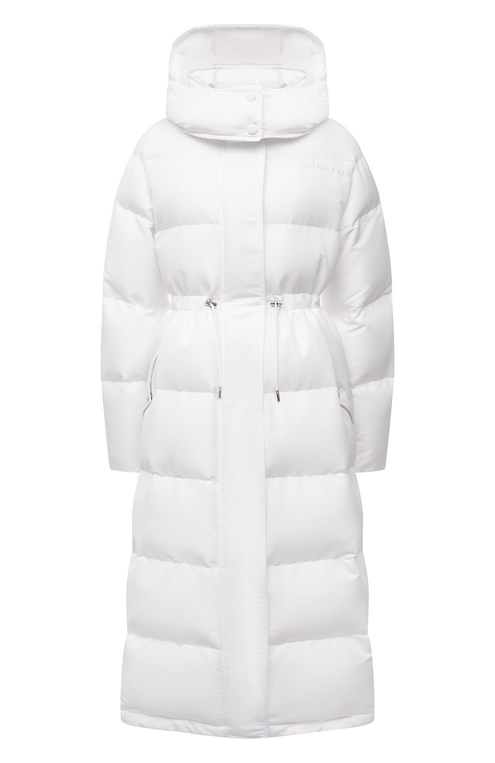 Пуховик ALEXANDER MCQUEEN белого цвета по цене 299500 руб., арт. 672760/QZAD1, фото 1 Пуховик ALEXANDER MCQUEEN, арт. 672760/QZAD1, фото 1