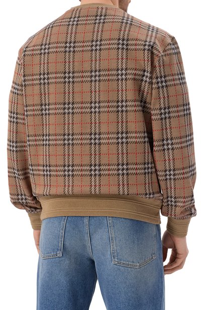 Хлопковый джемпер BURBERRY, арт. 8102882, фото 4