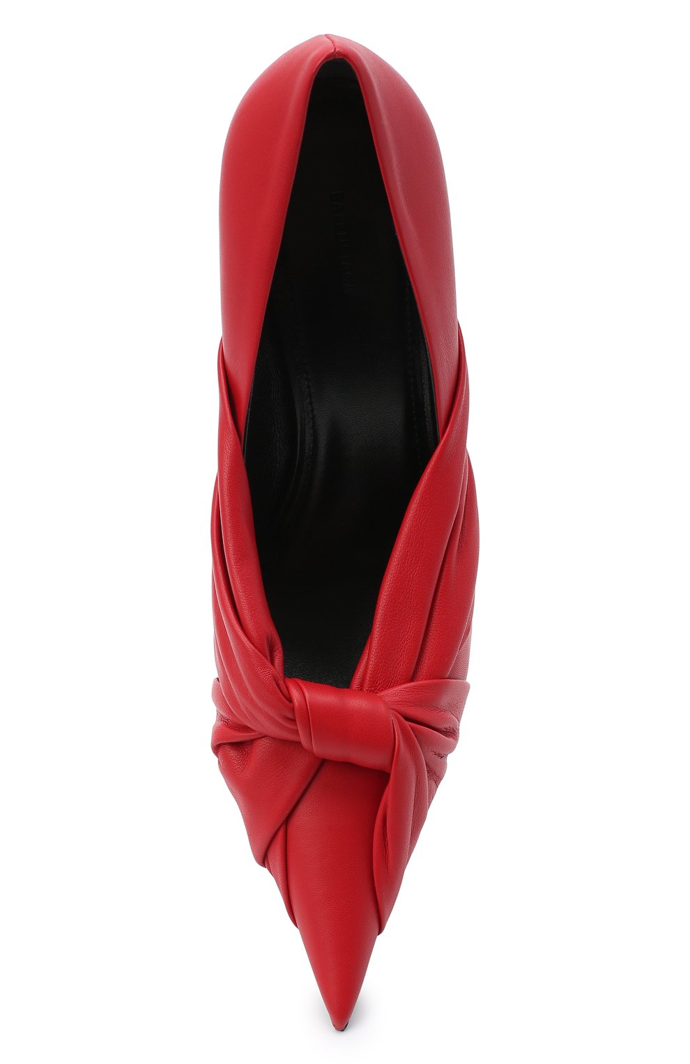 Кожаные туфли drapy BALENCIAGA, арт. 617578/WA2M0, фото 5