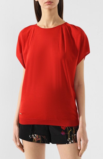 Топ из смеси шерсти и шелка LANVIN, арт. RW-T0659M-MA05-P19, фото 3