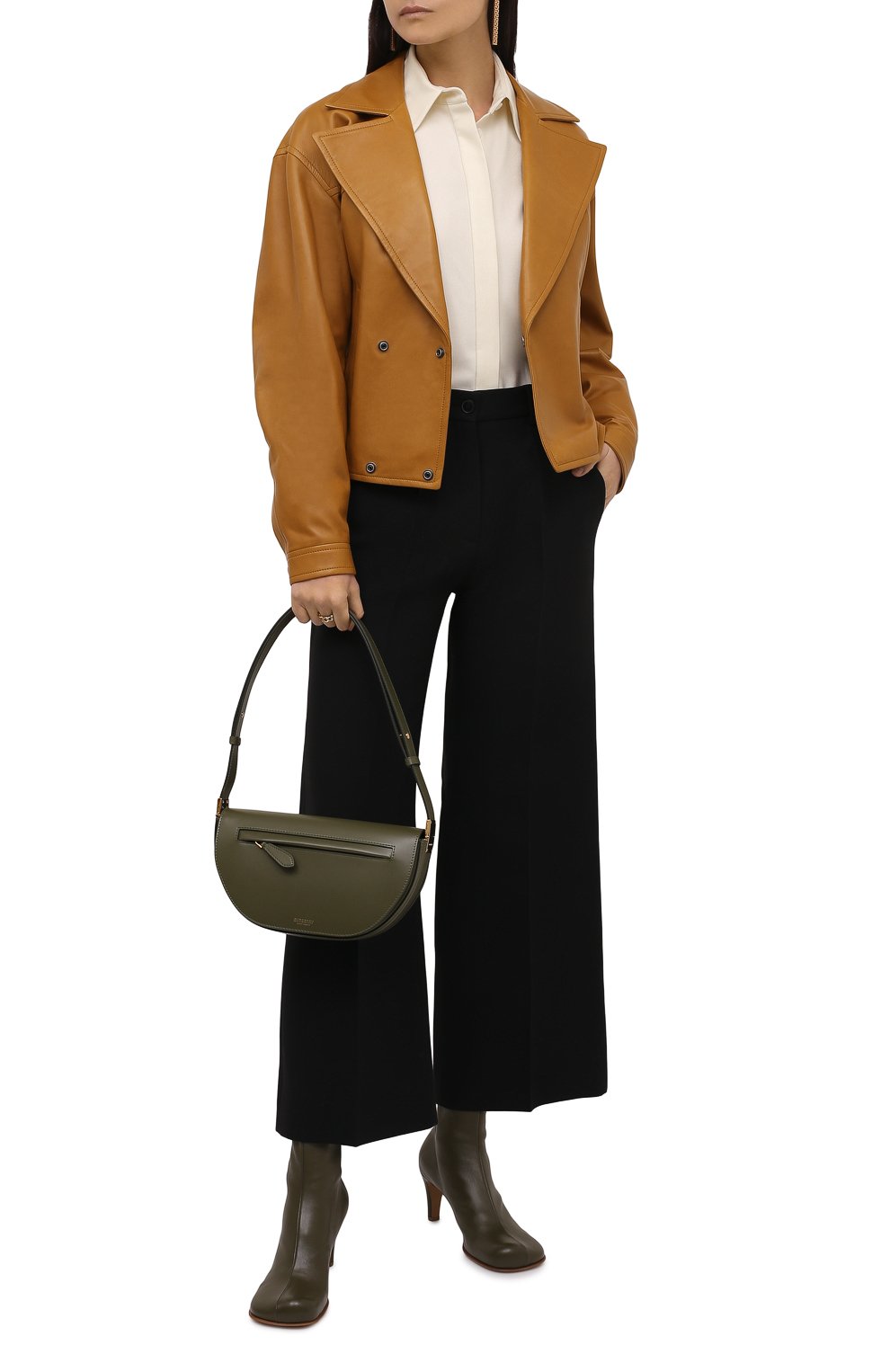 Кожаный жакет SAINT LAURENT, арт. 658269/YCDJ2, фото 2