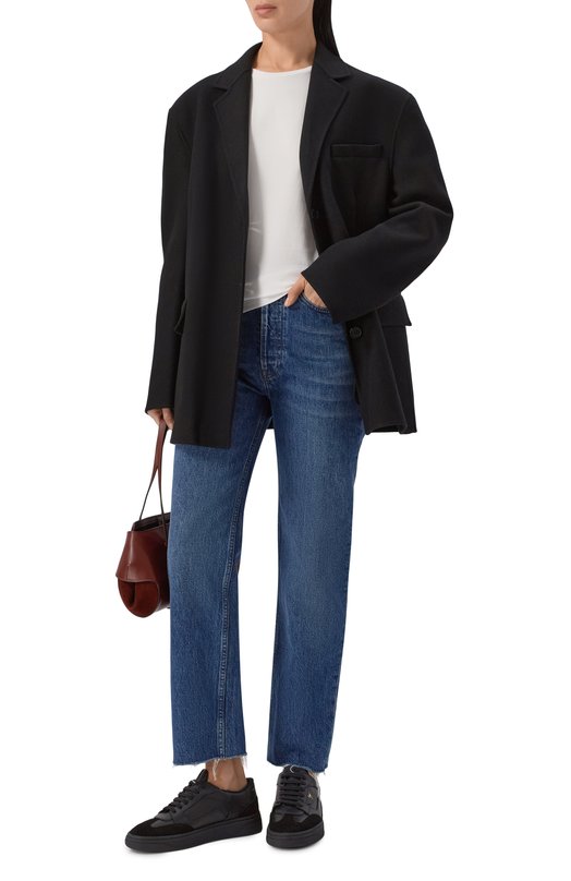 Кожаные кеды Giuseppe Zanotti Design RW50004 Чёрный  RW50004 Фото 3