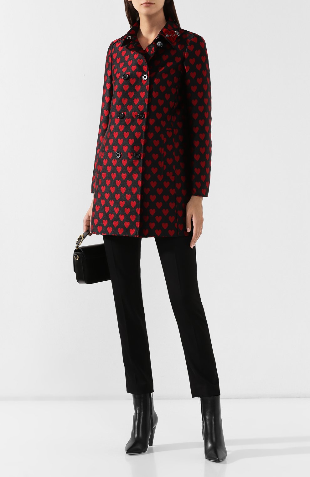 Пальто с принтом REDVALENTINO, арт. SR3CAA52/49Q, фото 2