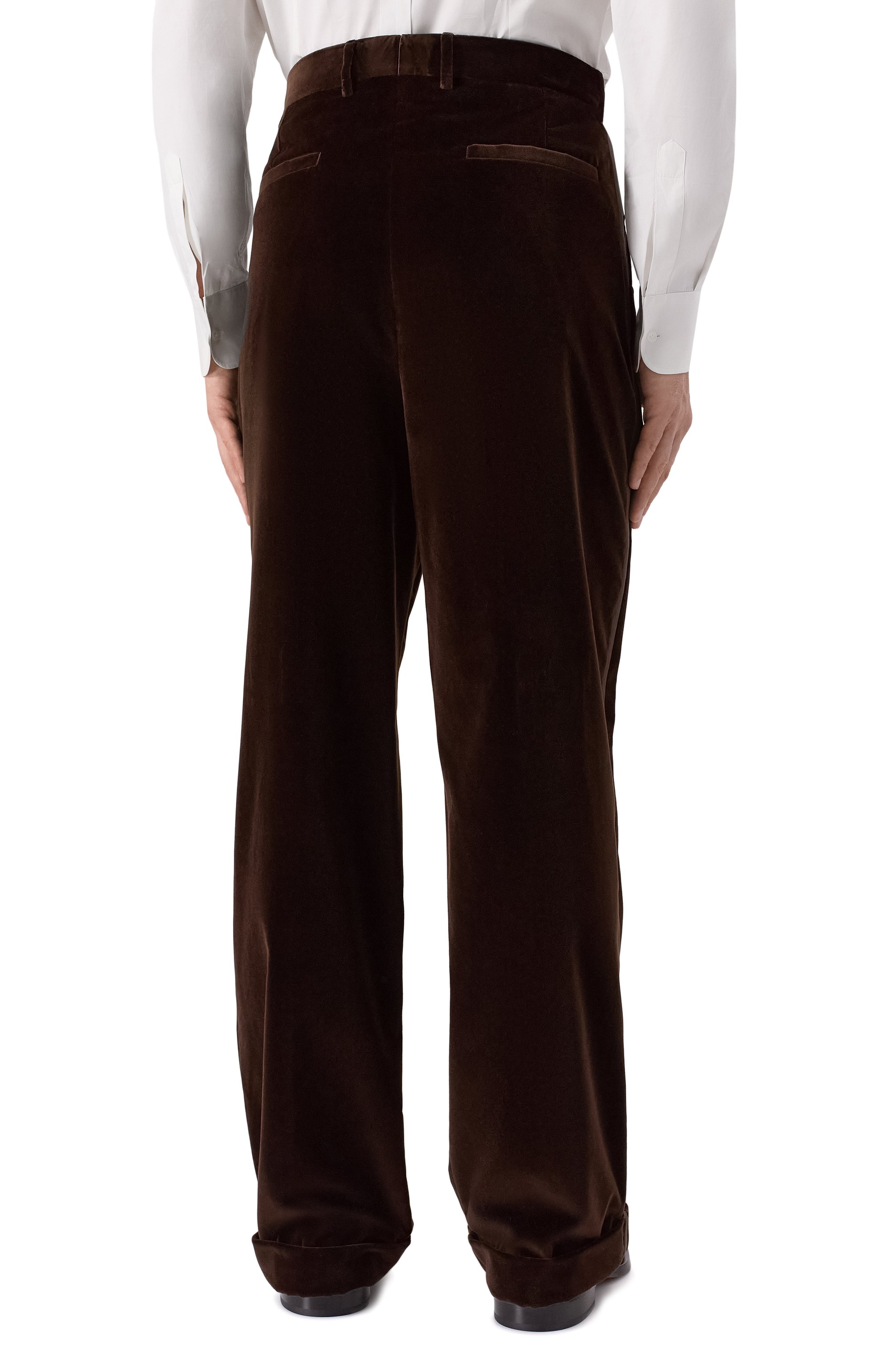 Бархатные брюки DOLCE & GABBANA, арт. GP0N5T/FUVG7, фото 4