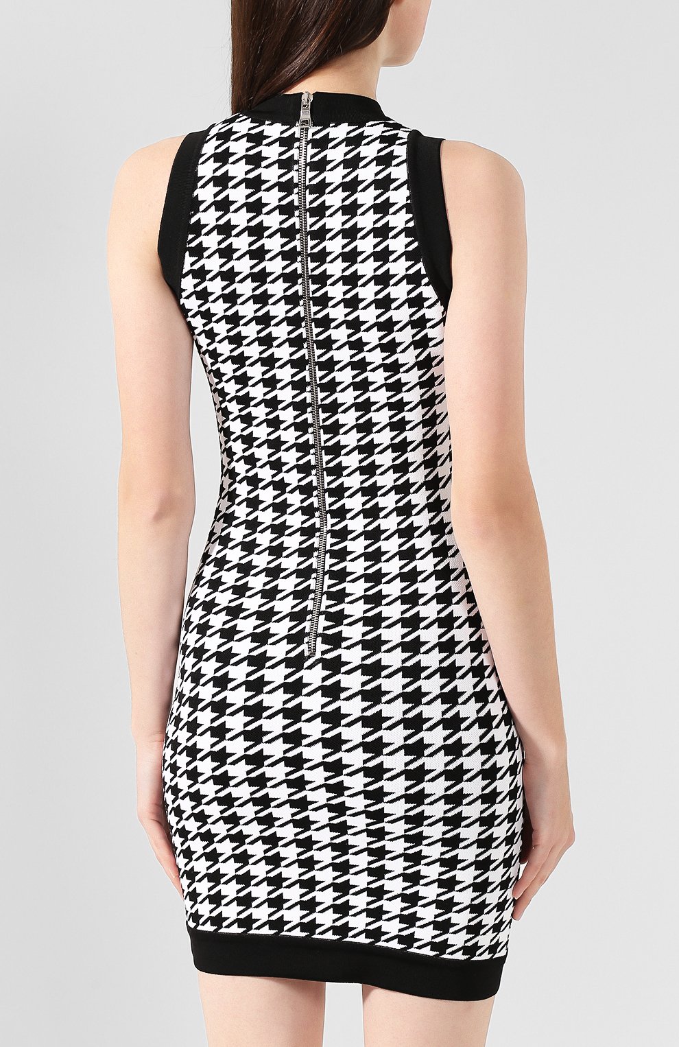 Платье из вискозы BALMAIN, арт. SF06212/K513, фото 4