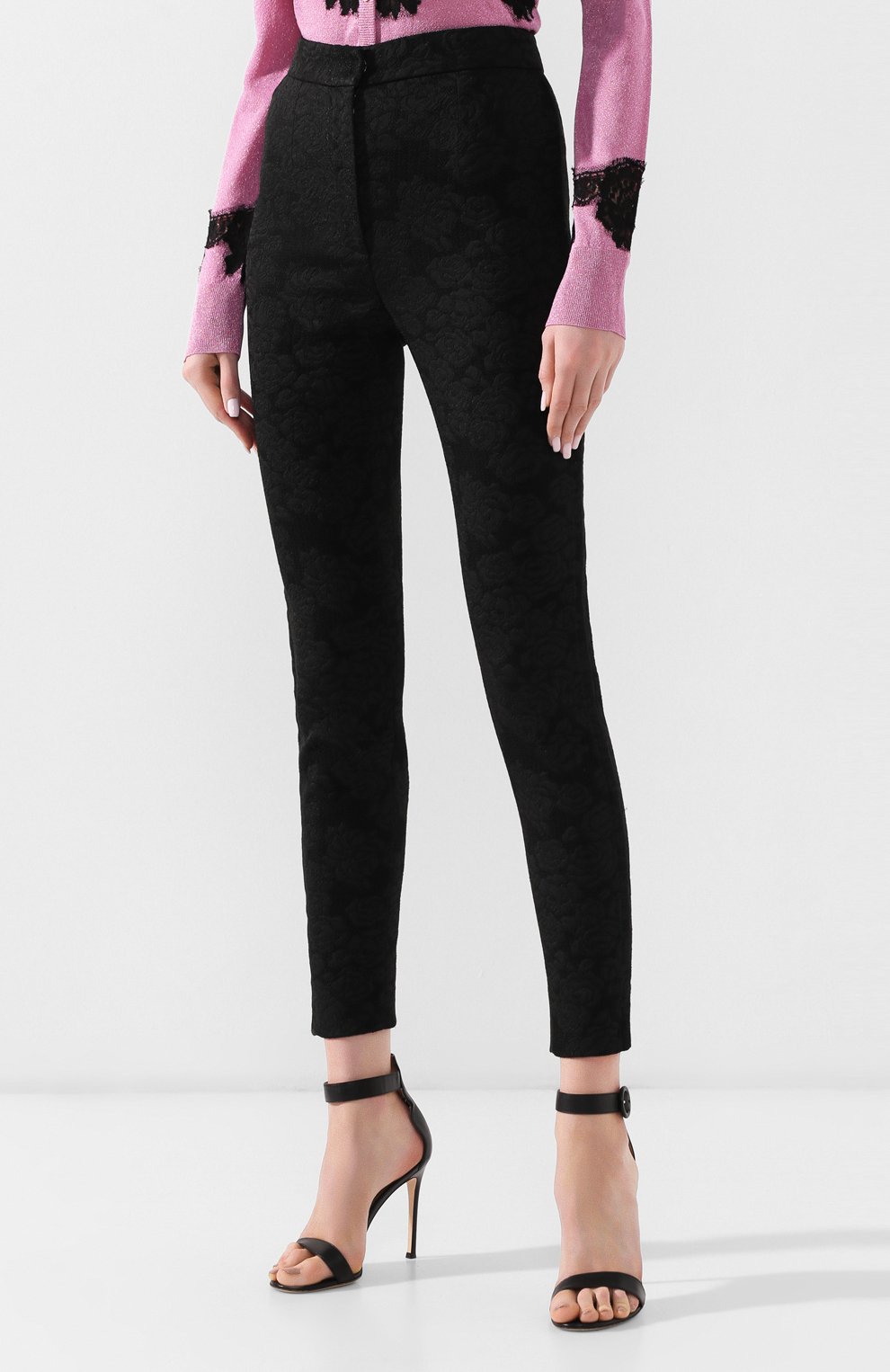 Жаккардовые брюки DOLCE & GABBANA, арт. FTBC1T/FJRCP, фото 3