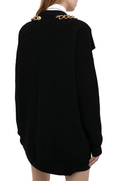 Кардиган из шерсти и кашемира GIVENCHY черного цвета по цене 160500 руб., арт. BW90C84Z8R, фото 4 Кардиган из шерсти и кашемира GIVENCHY, арт. BW90C84Z8R, фото 4