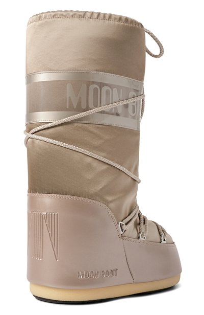 Текстильные сапоги icon MOON BOOT золотого цвета по цене 29050 руб., арт. 80D1401680, фото 5 Текстильные сапоги icon MOON BOOT, арт. 80D1401680, фото 5