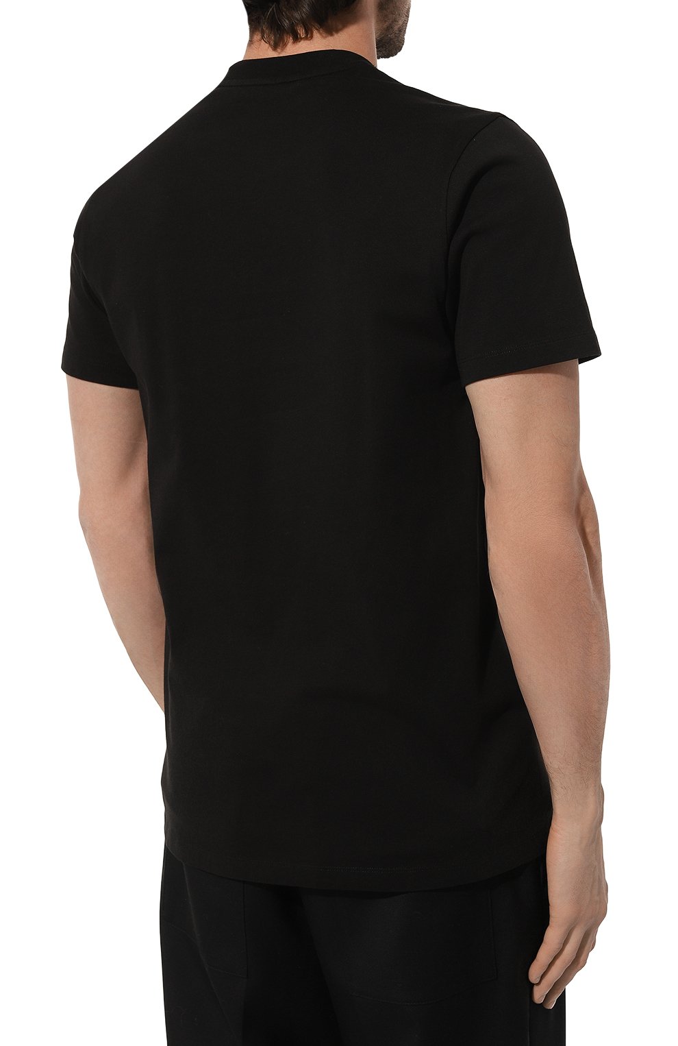 Хлопковая футболка MONCLER, арт. 8C000-37-8390T, фото 4