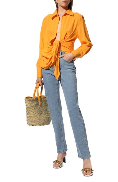 Блузка из вискозы JACQUEMUS, арт. 213SH002-1004, фото 2