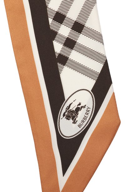 Шелковый шарф-твилли BURBERRY, арт. 8120320, фото 3