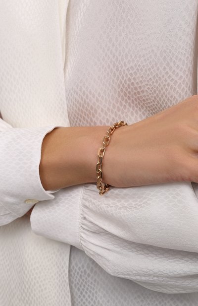 Серебряный браслет покрытый золотом MOONKA, арт. ch-br-g, фото 2