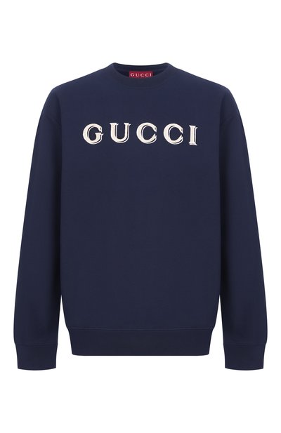 Мужской хлопковый свитшот GUCCI, арт. 854224/XJHNA