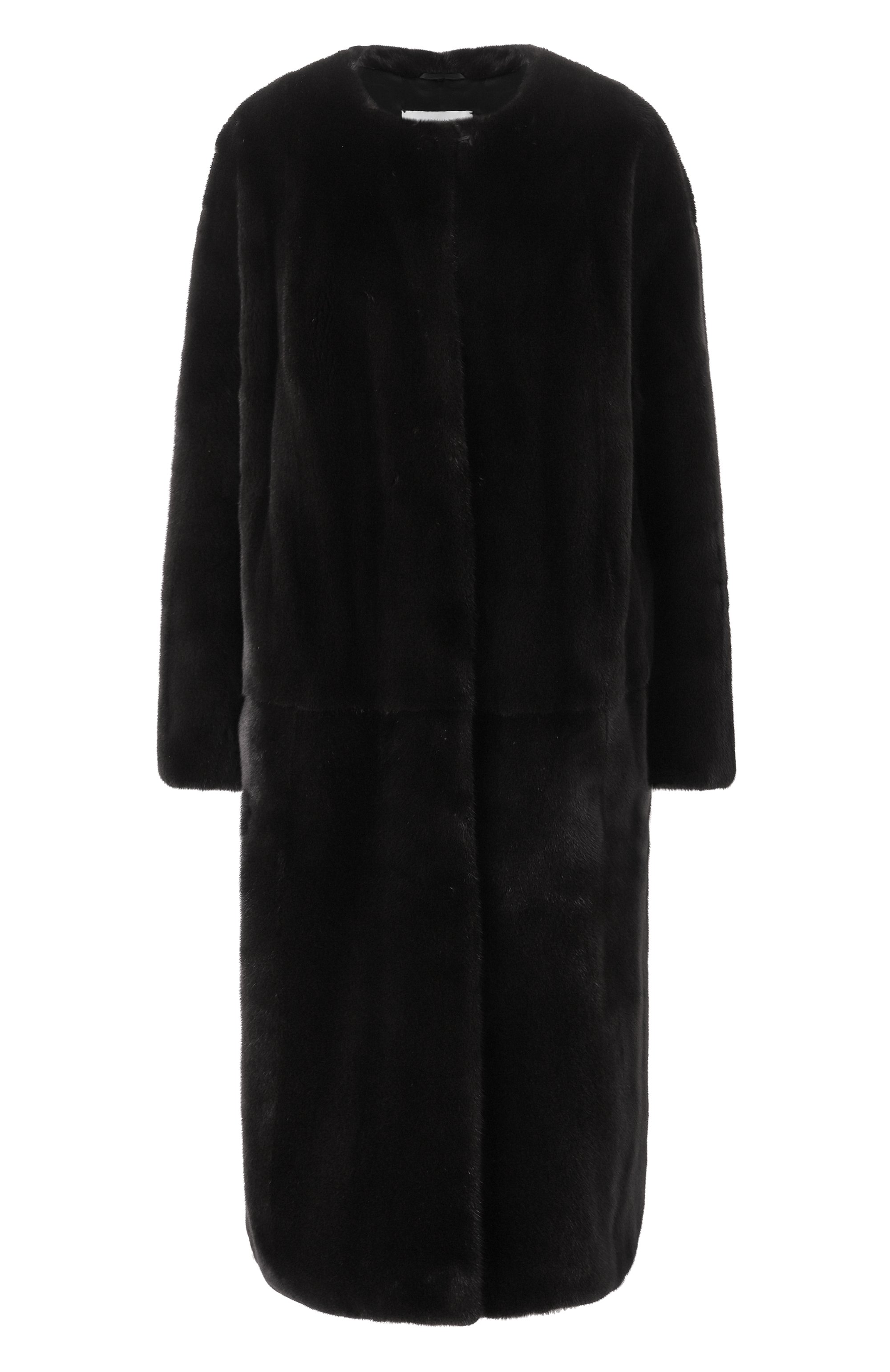 Шуба из меха американской норки BONANNA, арт. МШН001Ч, фото 1