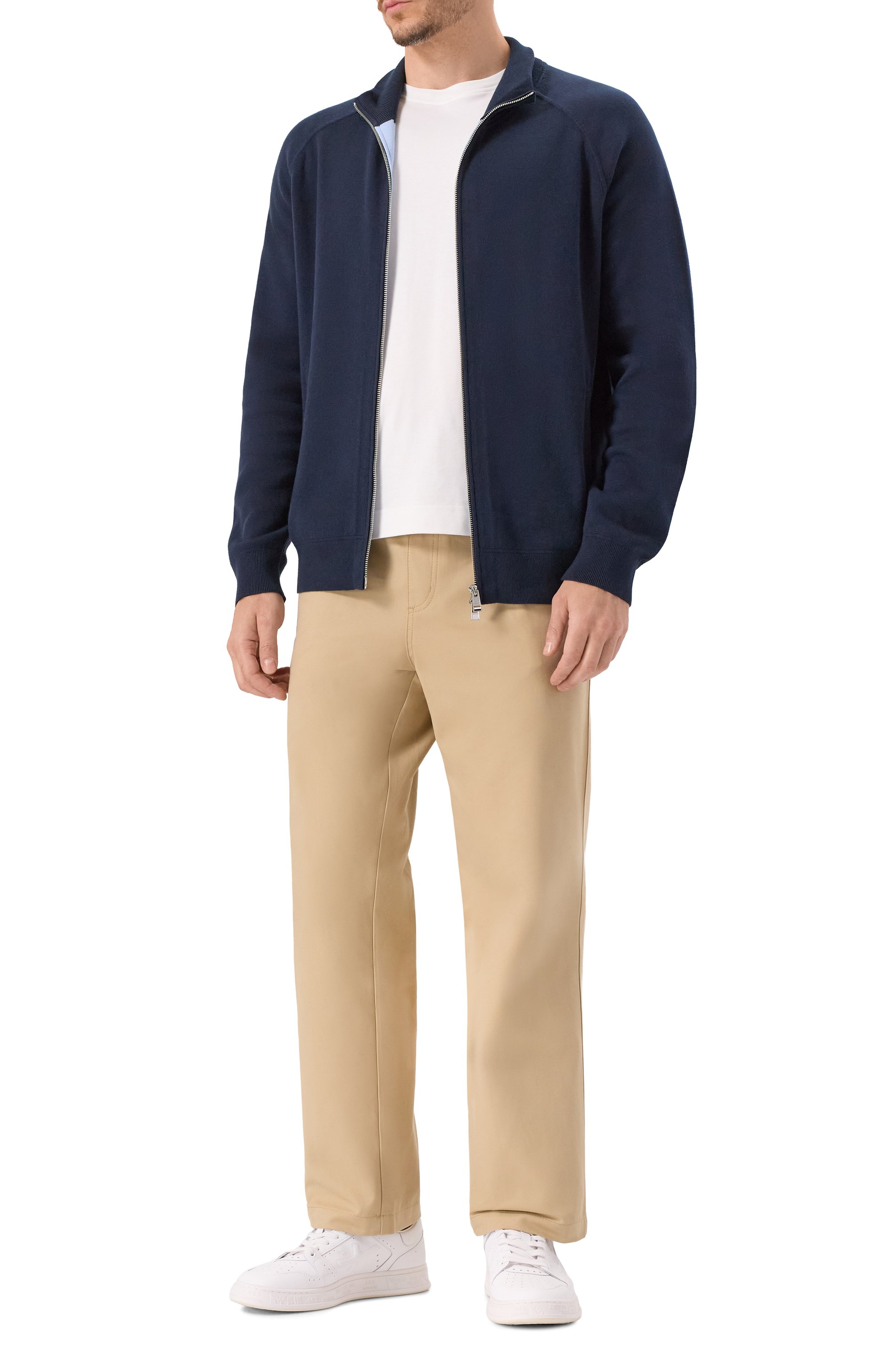 Кардиган из хлопка и шерсти BOSS, арт. 50543150, фото 2