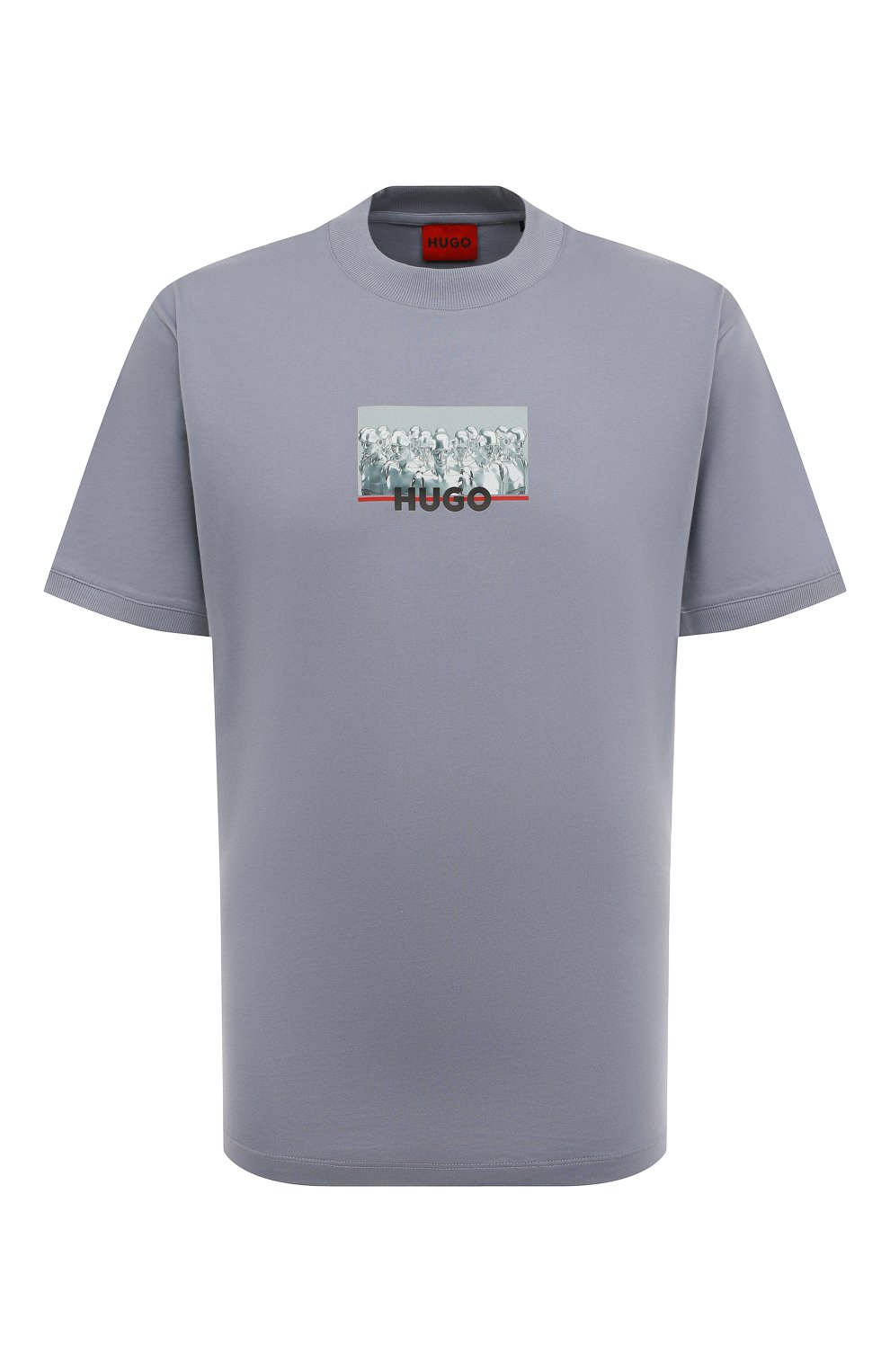 Хлопковая футболка HUGO, арт. 50471549, фото 1