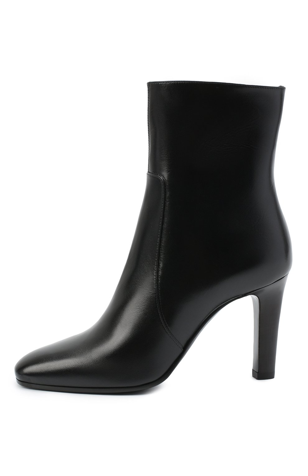 Кожаные ботильоны jane SAINT LAURENT, арт. 632473/1ZJ00, фото 3