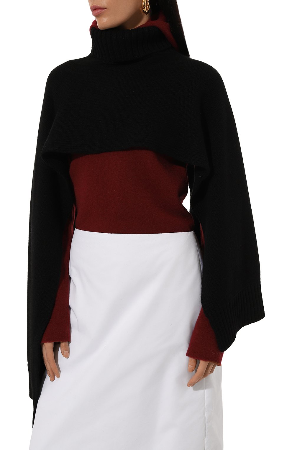 Кашемировая манишка JIL SANDER, арт. J02TE0002-J13203, фото 3