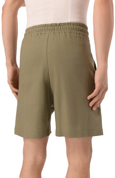 Шорты изо льна и вискозы HINNOMINATE, арт. HMABM01350, фото 4